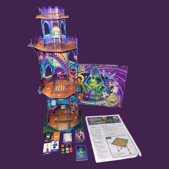 Pokémon Tower Game - 2000 - Milton Bradley - - Picture 1 of 7